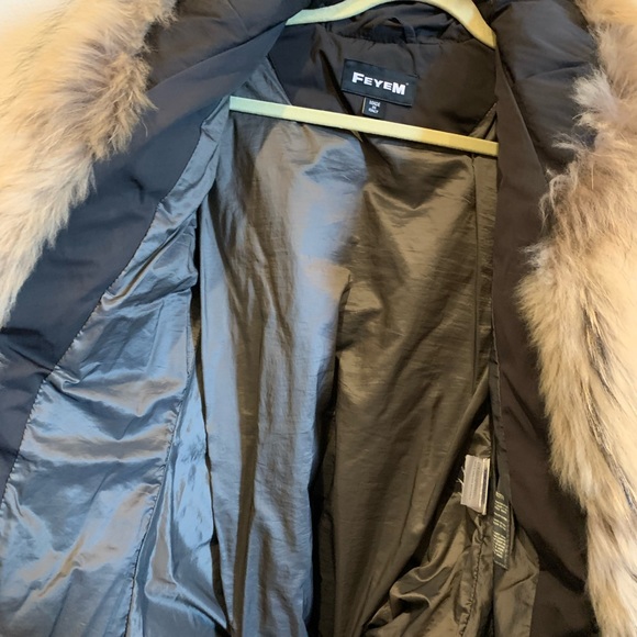 Feyem Italian down and fur coat - Picture 6 of 6